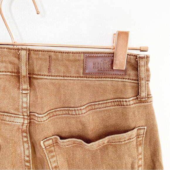 HOLLISTER Curvy High Rise Mom Jeans in Brown Size 3/26 - Picture 8 of 9